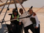 سكاي دايف فاروس تُبهر وفد الاتحاد الدولي للخماسي الحديث بجولة خيالية فوق الأهرامات