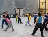 الرقص المعاصر فى الفضاءات المفتوحة ضمن برنامج اتحاد المعاهد الأوروبية