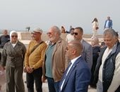 الملك السابق أحمد فؤاد الثانى يشيد بتاريخ قلعة قايتباى: الإسكندرية جميلة جدا