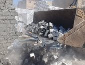 إزالة 6 حالات تعدى على الأراضي الزراعية بقريتى بنى حميل وبرخيل بسوهاج