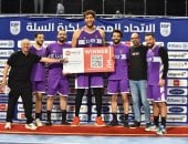 حمد فتحى أفضل لاعب فى مباراة المصرية للاتصالات والاتحاد فى كأس مصر للسلة