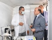 بـ 14 عيادة متنقلة.. محافظ الغربية يتفقد القافلة الطبية الشاملة بقرية شقرف