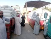 لجان القمح تستقبل أطنان التوريد من المزارع في الشون والصوامع بالأقصر.. صور
