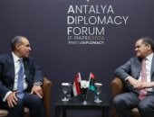 وزير الخارجية يلتقى رئيس حكومة الوحدة الوطنية الليبية