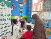 جمعية رعاية مرضى الكبد بالدقهلية عضو التحالف الوطني تنظم قافلة مجانية بدمياط