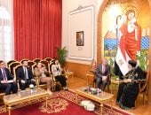 البابا تواضروس الثانى يستقبل الأمير رادو ويؤكد أهمية المحبة في نشر السلام