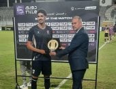 أدهم حامد يحصل على جائزة رجل مباراة بتروجت وفاركو