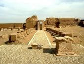 معبد دير الحجر بالوادى الجديد.. نسخة مصغرة من الكرنك تعود لعهد الإمبراطور نيرون