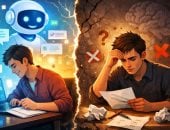 دراسة: الذكاء الاصطناعى يجعل دماغك أكثر كسلا واعتمادا عليه