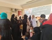 مدينة القرنة تنظم قافلة طبية مجانية شاملة لخدمة أهالى قرية القبلى قامولا