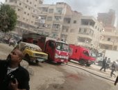 إخماد حريق مصنع بالمحلة ومدير أمن الغربية ينتقل لمكان الحادث