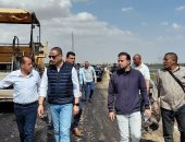 محافظ الجيزة يعلن رصف ورفع كفاءة طريق طراد النيل المتانيا بطول 2 كم 