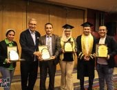 نقابة الصحفيين تكرم الأعضاء الحاصلين على الماجستير والدكتوراه في احتفالية كبرى.. صور 