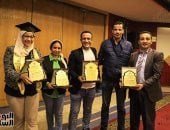 الصحفيين تكرم الزملاء الحاصلين على الماجستير والدكتوراة من اليوم السابع وصوت الأمة
