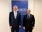 وزير الاستثمار يكثف اجتماعاته فى واشنطن.. محمد فريد يبحث تعزيز الشراكة مع منظمة التعاون الاقتصادى وصندوق النقد الدولى وبنك الاستثمار الأوروبى.. ويؤكد: الاقتصاد المصري أظهر مرونة واضحة مدعومة بإجراءات إصلاحية