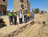 مياه سوهاج: انتهاء تنفيذ خط صرف صحي المزالوة نهاية الشهر الجارى