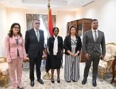 طارق رضوان يستقبل وفد مظالم جنوب إفريقيا.. وإشادة بتجربة مصر فى تطوير حقوق الإنسان