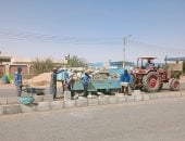 رئاسة مركز الداخلة: استكمال تطوير ورفع كفاءة مدخل المنطقة الحرفية بمدينة موط