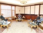 وزير الإنتاج الحربي يلتقي رئيس هيئة الرقابة على الصادرات والواردات