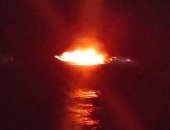 السيطرة على حريق نشب فى لنش سياحى بالغردقة دون إصابات