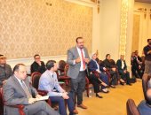 أحمد التايب يلقى كلمة بالصالون السياسى لحزب حماة الوطن لمناقشة قانون الأحوال الشخصية