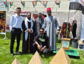 مومياء وأهرامات.. مصر تتألق فى معرض الجاليات العربية بجامعة الزيتونة الأردنية