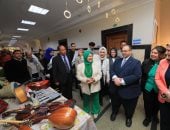 رئيس جامعة كفر الشيخ يشهد المعارض السنوية للتربية النوعية ويشيد بإبداعات الطلاب