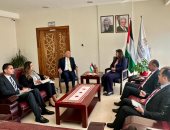 وزيرة خارجية فلسطين تبحث مع سفير مصر تطورات الأوضاع فى غزة