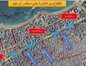 بدء تنفيذ دورانات جديدة أسفل مترو أبوقير بالإسكندرية لربط الاتجاهين