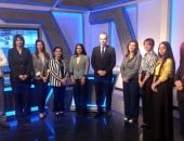 المسلماني يتفقد ستديو قناة النيل الدولية بعد تطويره