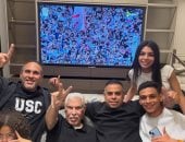 ابتسامة المعلم تزين المشهد.. حسن شحاتة يحتفل بصدارة الزمالك للدورى