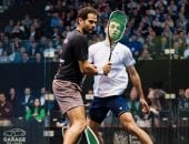 كريم عبد الجواد وفيروز أبو الخير يتأهلان لربع نهائى كأس جراسهوبر للاسكواش