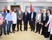 وزير الخارجية يفتتح حملة للتبرع بالدم بمقر وزارة الخارجية لمستشفى 57357