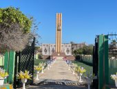 وضع إكليل من الزهور على قبر الجندى المجهول بالعريش فى عيد تحرير سيناء.. صور