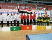 منتخب الرجال  بتوج بالبطولة الأفريقية للجمباز الفني 2026 
