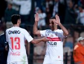 ناصر منسى يتواجد فى استاد القاهرة لمؤازرة الزمالك أمام الجيش الرواندى