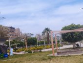 طقس ربيعى وسحب بيضاء تغطى سماء المنيا .. مباشر