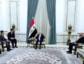 رئيس العراق يؤكد رغبة بلاده في تقوية العلاقات مع الصين