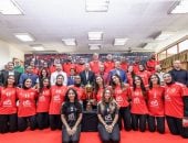 مجلس الأهلى يحتفى بـسيدات الطائرة بعد التتويج بلقب إفريقيا