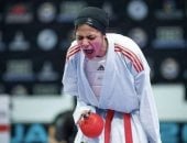 منة الهوارى تحقق فضية الدورى العالمى للكاراتيه