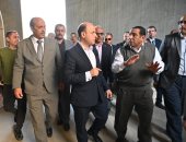 محافظ الغربية يتفقد صوامع القمح بمدينة طنطا لمتابعة منظومة التخزين