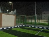 تطوير شامل لملاعب مركز شباب كفر السنابسة بالمنوفية «بلد فتيات العنب»