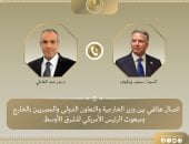 وزير الخارجية يبحث مع ستيف ويتكوف مسار المفاوضات الأمريكية - الإيرانية