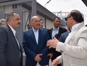 محافظ السويس ورئيس مياه القناة يتابعان إحلال وتجديد محطة 24 أكتوبر.. تفاصيل