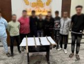 سقوط عصابة الثمانية.. تفاصيل موقعة السكاكين والشوم بسبب خلافات الجيرة