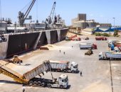 ميناء دمياط يستقبل السفينة "PRINCESS KATHERINE" محملة بـ65 ألف طن قمح