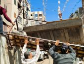 إزالة 230 حالة إشغال بحى غرب كفر الشيخ وتطوير مشتل دسوق