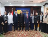 جامعة الإسكندرية تستقبل فريق من الهيئة القومية لضمان جودة التعليم 