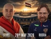 موعد وديتي مصر أمام روسيا والبرازيل استعداداً لكأس العالم