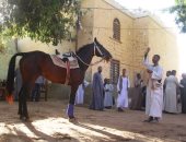 عيد شعبى فى ليلة المرماح بجزيرة المنصورية بأسوان.. صور